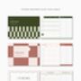 Weekly Meal Planner Pad With Tear Off Shopping List, thumbnail 8 of 9