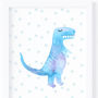 Dinosaur Art Print Set For Children, thumbnail 2 of 7