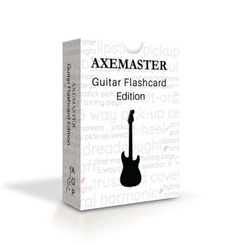Axemaster Guitar Flashcard Edition, 9 of 9