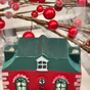 Christmas House/Log Cabin Incense Cone Burner, thumbnail 2 of 3