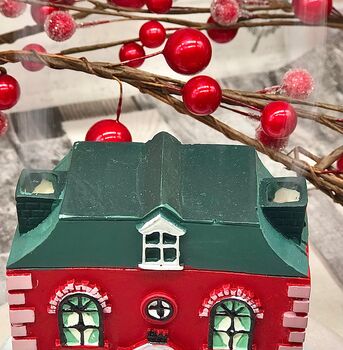 Christmas House/Log Cabin Incense Cone Burner, 2 of 3