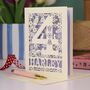 Personalised 4th Birthday Card Papercut Woodland Design, thumbnail 4 of 7