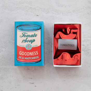 Grow Your Own Tomato Soup Seed Kit In A Matchbox, 3 of 6