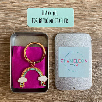 Teacher Keyring Gift Various Animal Designs Available, 2 of 11