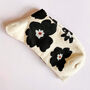 Personalised Poppy Floral Three Pairs Of Socks In A Box, thumbnail 5 of 9