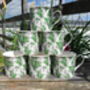Set Of Six China Palace Mugs In Lily Of The Valley Design, thumbnail 4 of 7