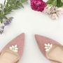 Opal Wedding Shoe Clips, thumbnail 1 of 7