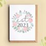 Peonies Personalised Anniversary Card, thumbnail 1 of 2