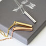 Personalised Bar Necklace, thumbnail 2 of 6