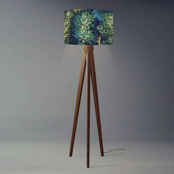 Forbidden Forest Lampshade In Sapphire, 3 of 4