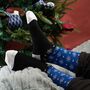 Pine Black And Snowflake Blue Men's Socks Bundle, thumbnail 2 of 4