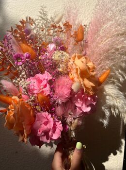 Tropical Vibe Dried Flower Bouquet, 2 of 8