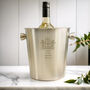 Personalised House Stainless Steel Ice Bucket, thumbnail 2 of 5