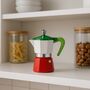 Italian Moka Pot Espresso Maker 'Mokitaly', thumbnail 1 of 6