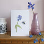 Forget Me Not And Bee Any Occasion Greetings Card, thumbnail 1 of 7