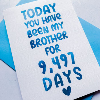 Personalised Sibling Days Card, 2 of 8