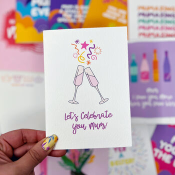 Mum Birthday Card 'Let's Celebrate You Mum', 2 of 6