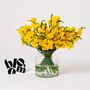 Goldfinch Yellow Freesia Fresh Flower Bouquet, thumbnail 1 of 2
