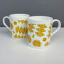 Welsh Blanket Print China Mug, thumbnail 11 of 12