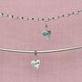 Sterling Silver Love Heart Charm, thumbnail 2 of 7