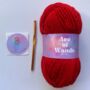 Make Your Own Chunky Cowl Crochet Craft Kit, thumbnail 8 of 8