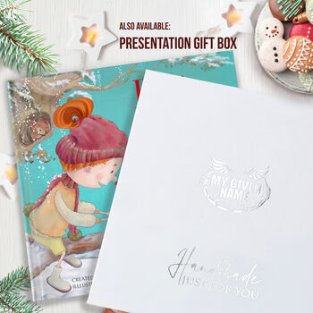 The Little Hedgehog: 'Home For Christmas' Personalised Christmas Book, 3 of 12