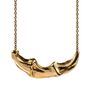 Nunc 18 Carat Gold Vermeil Sculptural Necklace, thumbnail 3 of 6