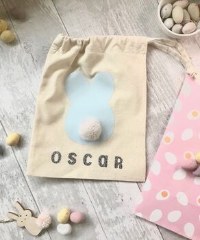 Personalised Easter Bunny Treat Bag, 5 of 6