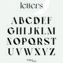 Bold Initial Letter Print, Az Uppercase Alphabet, thumbnail 5 of 8