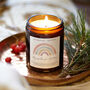 Christmas Gift For Couple Staying Home Festive Candle, thumbnail 3 of 11