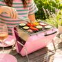 Personalised Pink Portable BBQ Suitcase, thumbnail 1 of 4