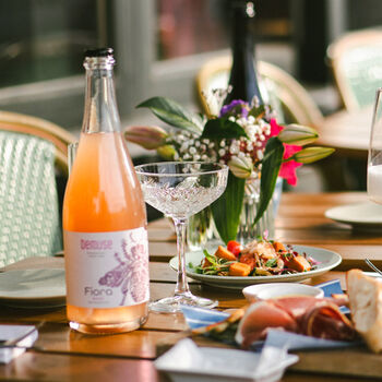 Non Alcoholic Sparkling Honey Wine—Wild Raspberry Rosé, 2 of 7