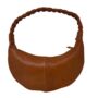 Half Moon Leather Shoulder Bag – Handmade With Braided Handle, thumbnail 9 of 12