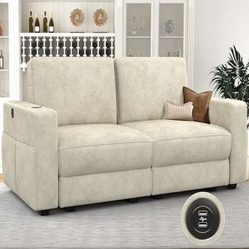 Two Seater Sofa With Storage, Comfortable Sofa Couch, 8 of 12