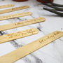 Personalised Retirement Pun Plant Markers, thumbnail 4 of 6
