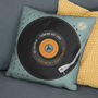 Personalised 'Our Song' Record Cushion, thumbnail 5 of 10