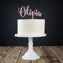 Personalised Acrylic Cake Topper, thumbnail 1 of 6