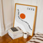 Wild World Retro Giclée Art Print, thumbnail 3 of 4