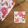 Wrens And Poppies Luxury, Recycled Wrapping Paper Pack, thumbnail 3 of 7