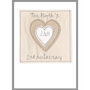 Personalised Cotton 2nd Wedding Anniversary Card, thumbnail 12 of 12
