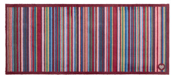 Hug Rug Multi Stripe Red, 2 of 3