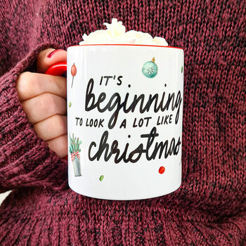 Festive Christmas Mug Gift Secret Santa Movie Mug, 5 of 7