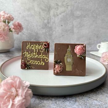 Chocolate Big Ben, Artisan British Personalised Gift, 6 of 11