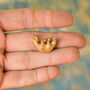 Sterling Silver/18ct Gold Plated Pangolin Pendant, thumbnail 6 of 8