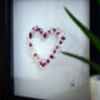 Crystal Clear And Red Heart Framed Art Work, thumbnail 4 of 7