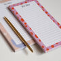 Pink And Orange Dl Tall To Do Notepad, thumbnail 5 of 5
