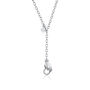 Sterling Silver In Safe Hands Charm Collector Necklace, thumbnail 1 of 4