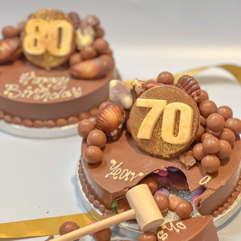 Mini 70th Birthday Smash Cake, 2 of 9