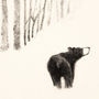 'Bear In The Woods' Children's Illustration Print, thumbnail 3 of 3