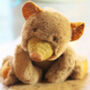Plush Brown Teddy Bear Soft Toy, thumbnail 2 of 5